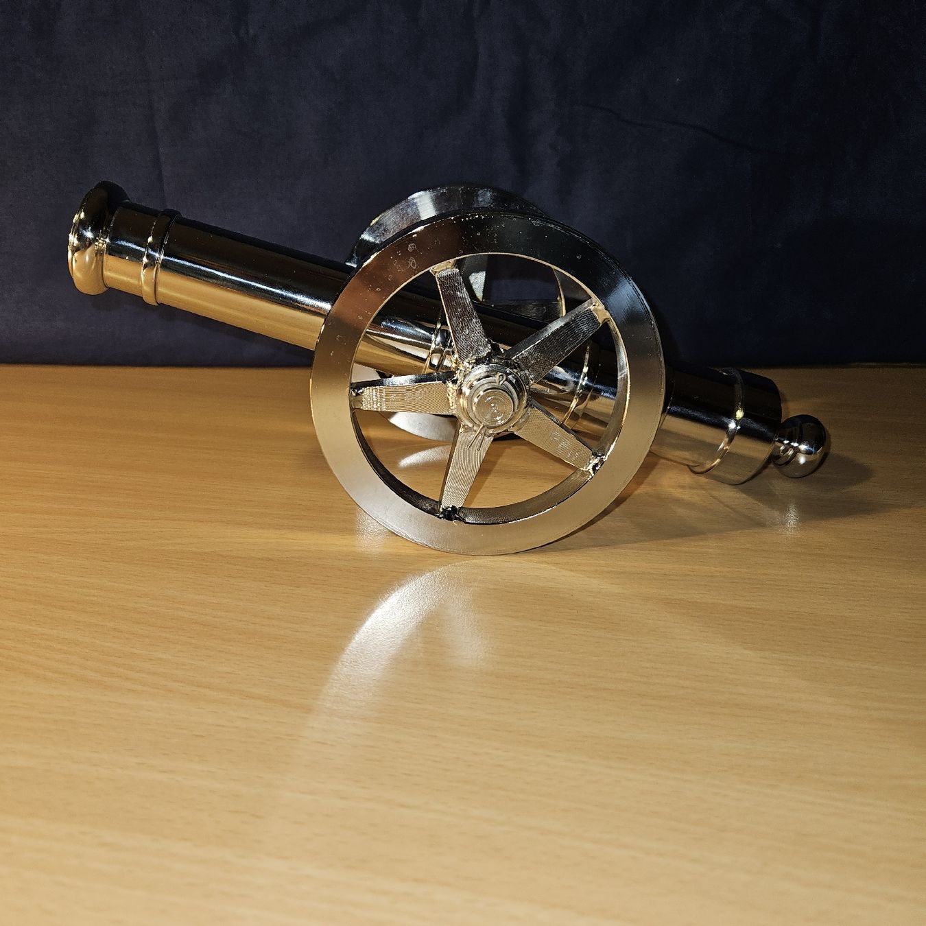 Giocattoli: Dekorative Kanone, Chrom, 30cm, Vintage, Geschenkidee – Usato da Kriens venduto da gra_fhn7 9