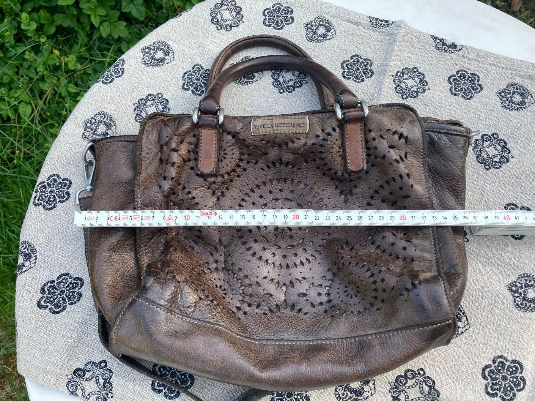 Vive Borse da donna: Wunderschöne Ledertasche /vive la Difference /made in Italy! – Usato da Bottmingen venduto da Laternenlicht 4
