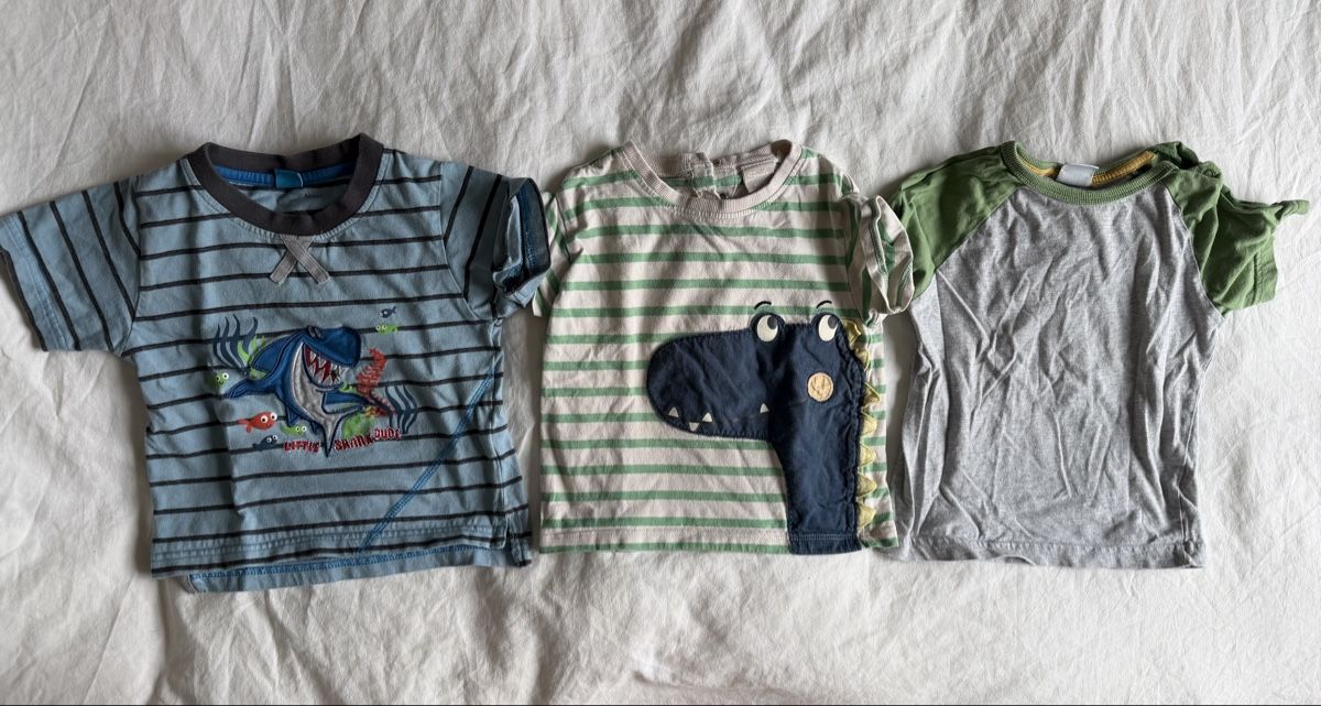 Kleiderpakete & -sets: Drei T-Shirts 86/92 – Gebraucht aus Zürich von Riiinchen