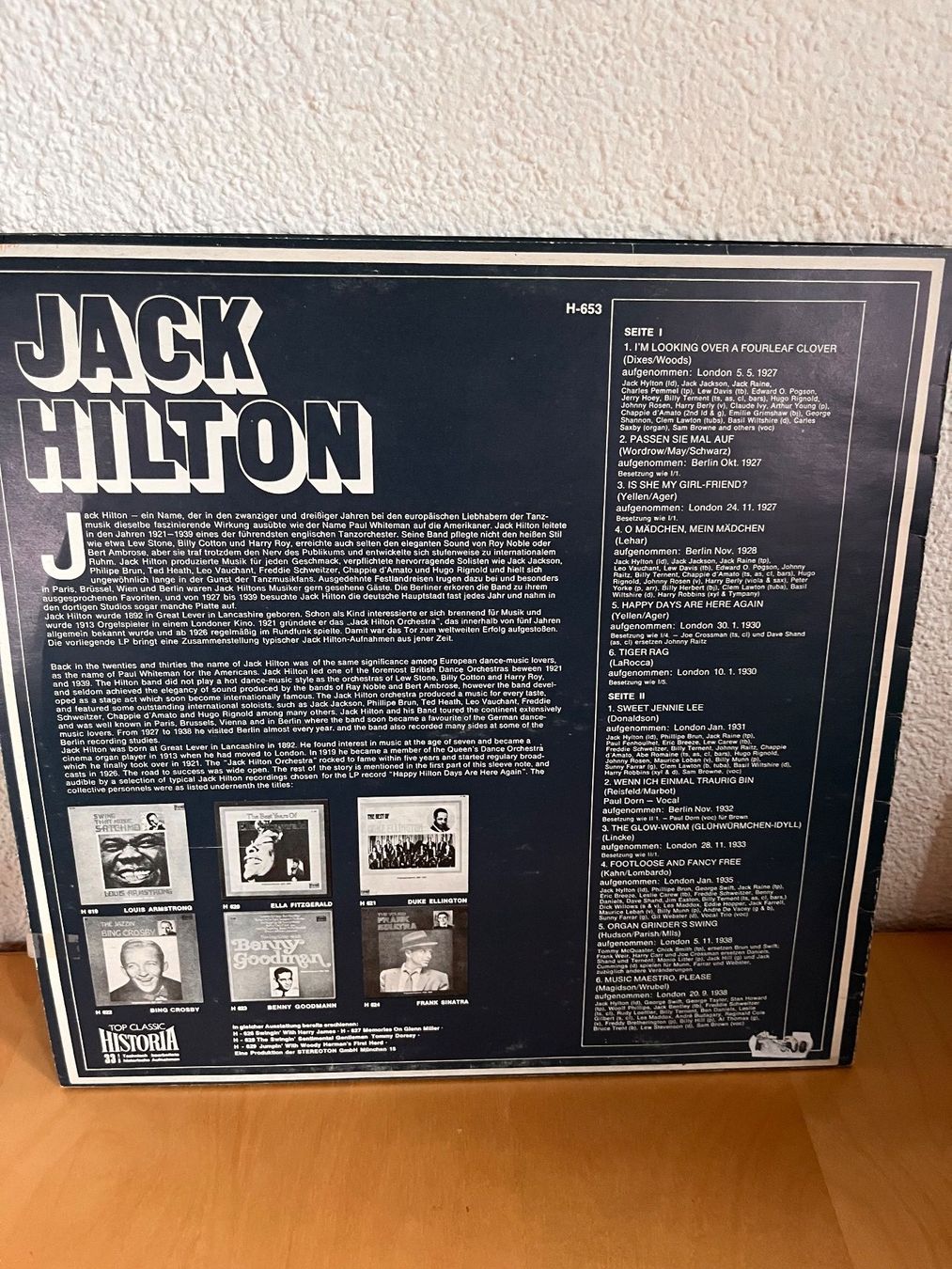 Schallplatten: Jack Hylton and his Orchestra, Schallplatte – Gebraucht aus Rüdlingen von Timber_11 1