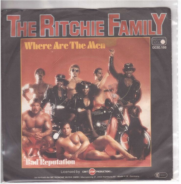 Dischi in vinile: Ritchie Family  --  Where are the Men  Single7 – Usato da Rheinau venduto da thespecials