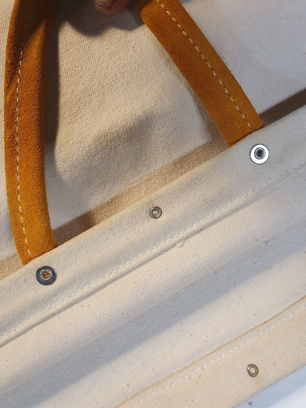 Valigie & Borse: Arbeitsmappe weiss mit Ledergriff 60 x 33 – Usato da Zürich venduto da loosebone 5