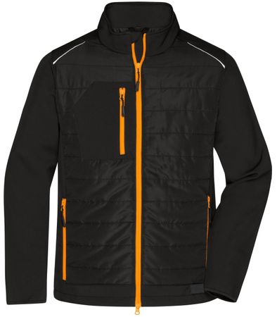 James & Nicholson JN1820 Herren Hybrid Jacke Grösse L Neu!