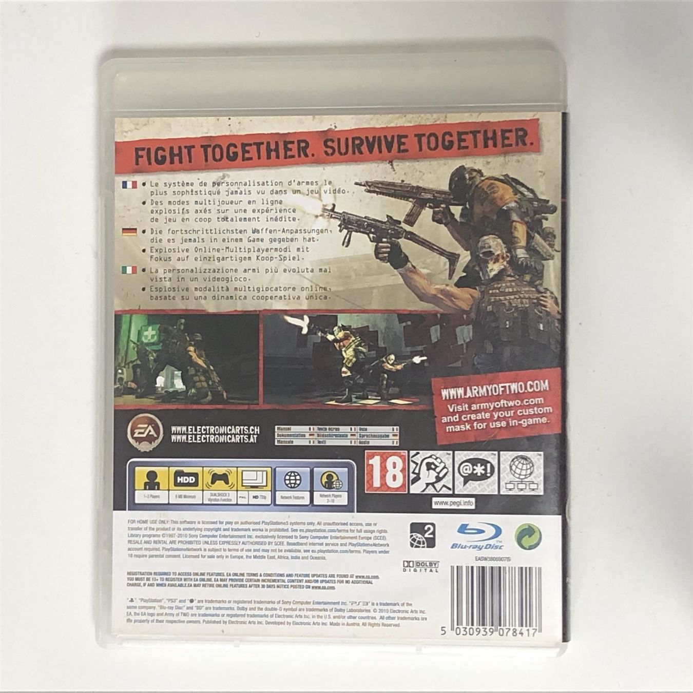 Giochi: Army of TWO PS3 – Usato da Mollis venduto da GamingCorner 2