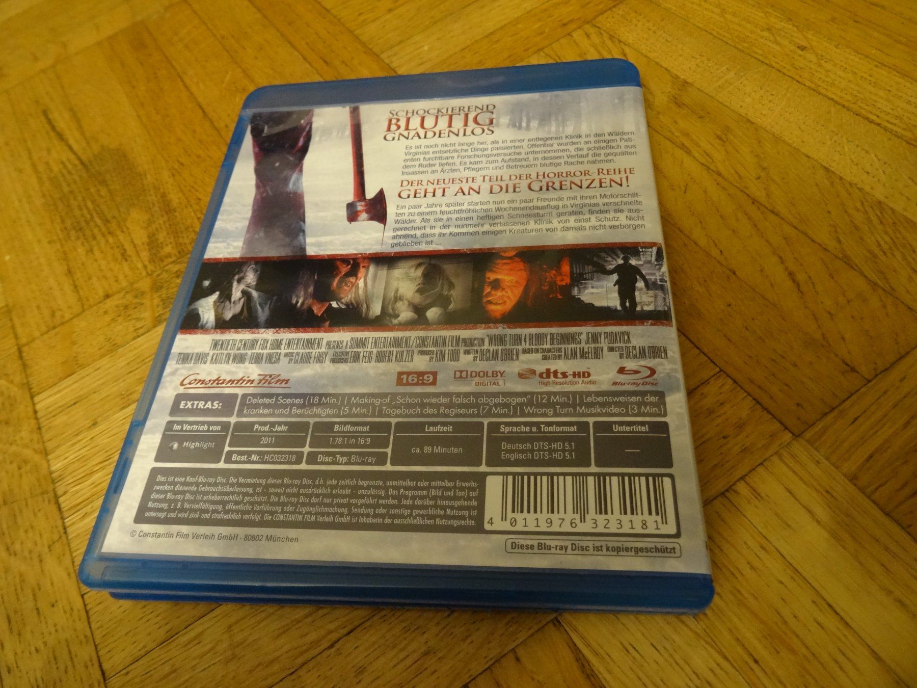 Tutti i DVDs: Wrong Turn 4 BLU-RAY – Usato da Olten venduto da Disc-Verkauf 2