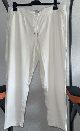 Stoffhosen weiss Only Grösse XL