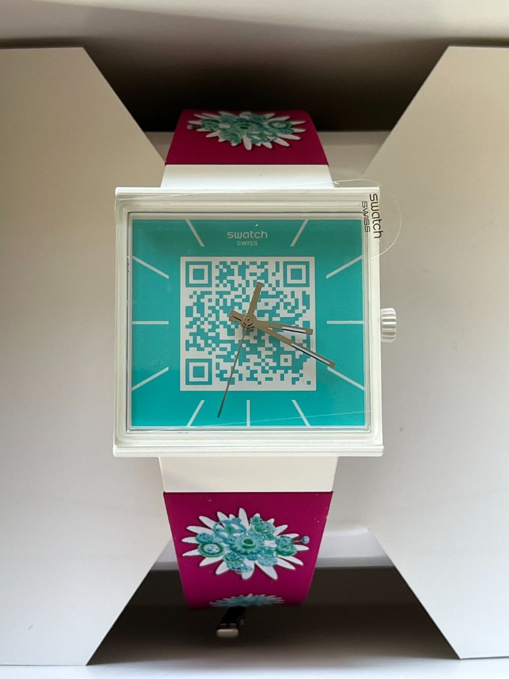 Swatch Orologi: Swatch Gent Uhr - QR Code Design - Neu & Original! – Nuovo e nell'imballaggio originale da Dotnacht venduto da Ddiabolo