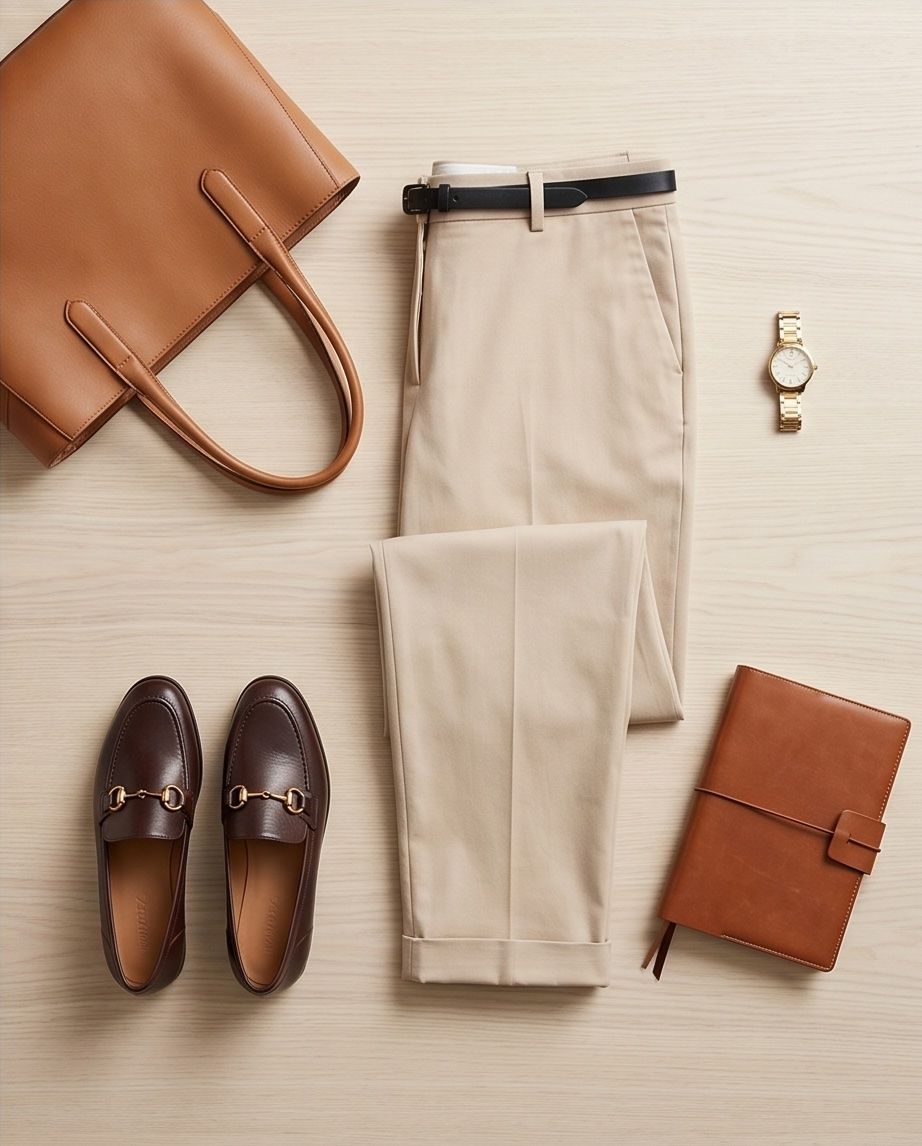 S.Oliver Pantaloni: S.Oliver pantalon large beige – Nuovo e nell'imballaggio originale da Vuisternens-Romont venduto da gol_xp6p