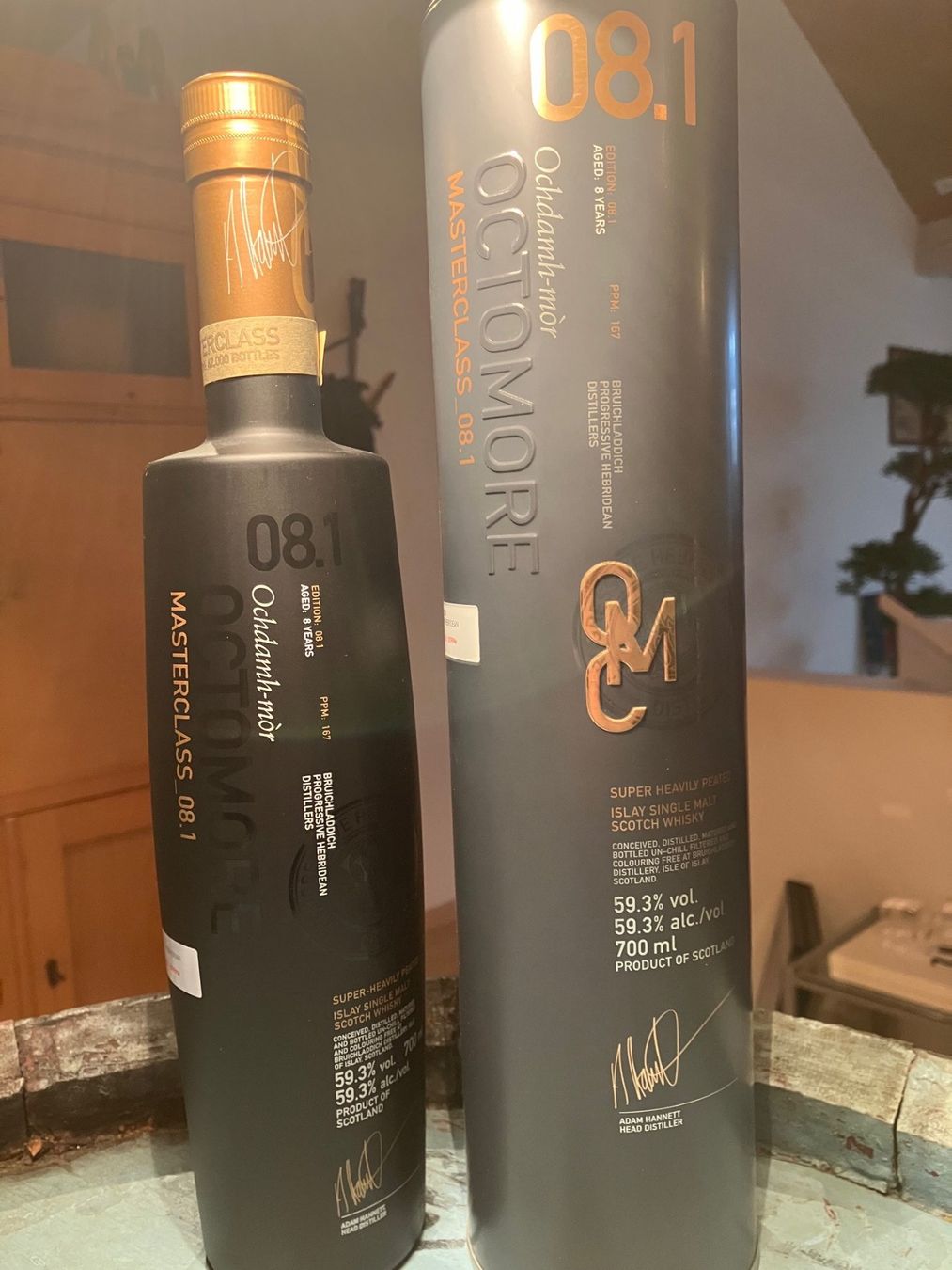 Octomore Spirituosen: Bruichladdich Octomore 08.1, 8 Years Masterclass – Neu und originalverpackt aus Aarwangen von concorde58