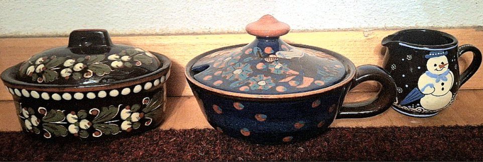 Set di piatti: Sehr schönes Kunst-Keramik Geschirr Set, Handbemalt – Usato da Emmenbrücke venduto da abu_9mj8 3