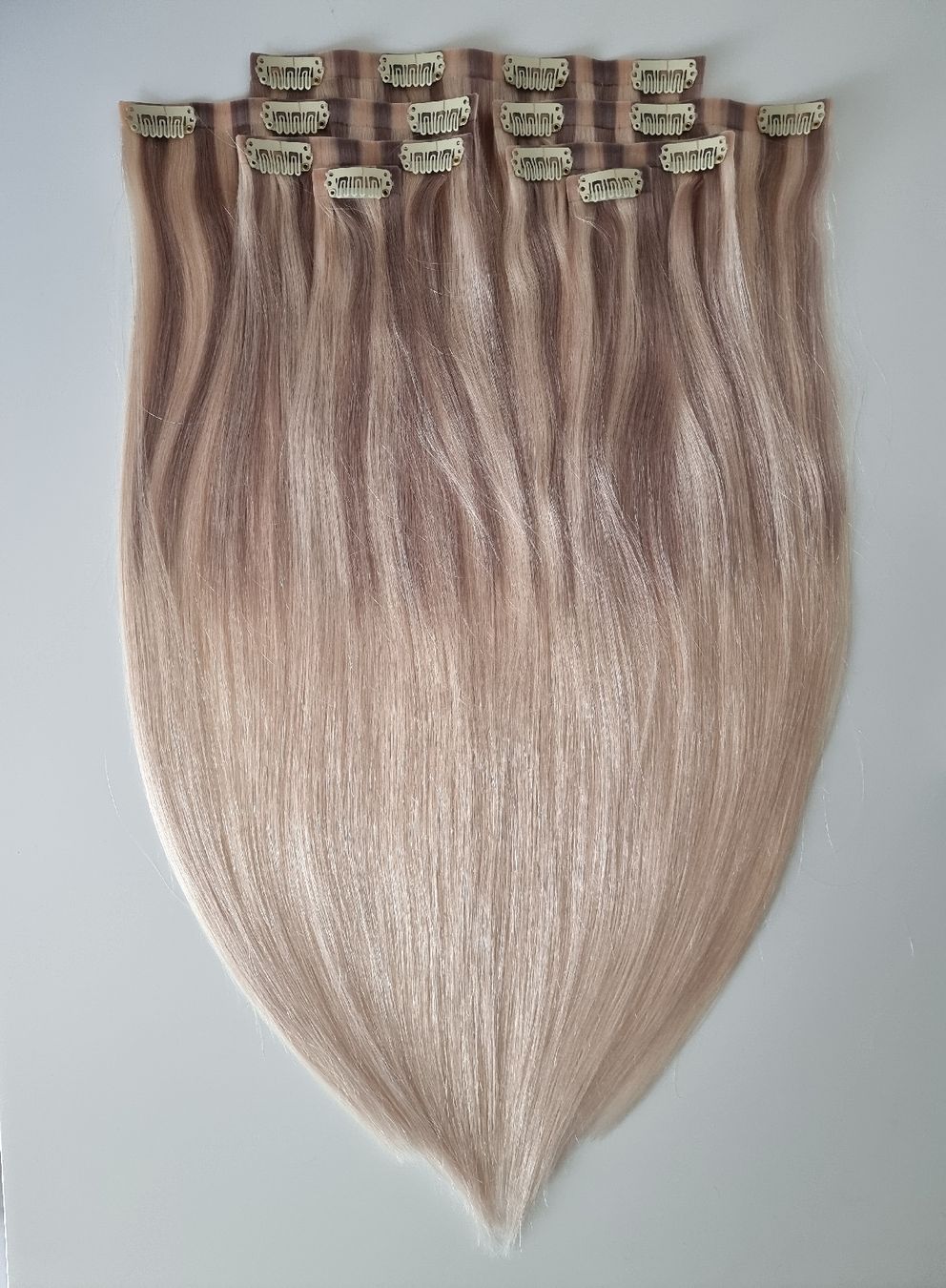 Perücken: Slawisches Echthaar-Extensions. 50cm lang. Neu – Neu und originalverpackt aus Zürich von pla_tm9w 1