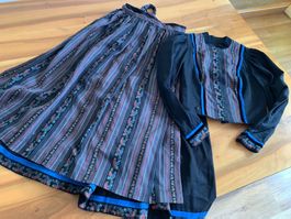 Nostalgische Tracht  Dirndl Tirol 34/36 Bluse, Rock, Schürze