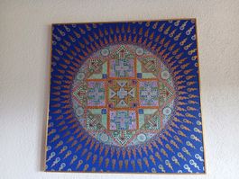 Mandala 70x70cm von Johannes Frischknecht