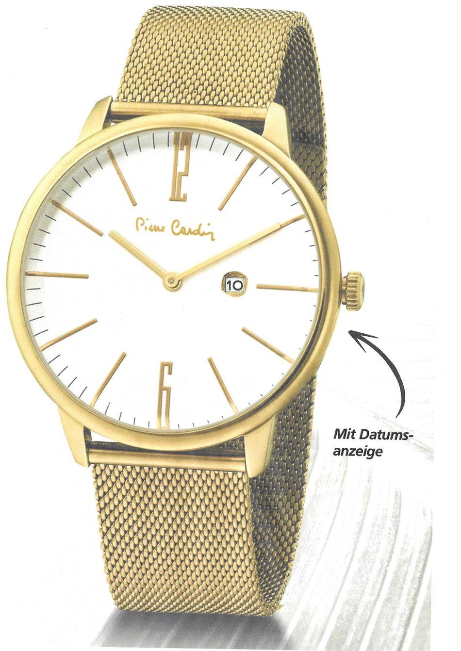 Pierre Cardin Orologi: Pierre Cardin-Designer Uhr – Nuovo e nell'imballaggio originale da Caslano venduto da Pspidi