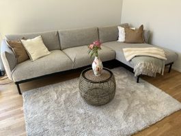 IKEA Äpplaryd Ecksofa grau Stoff guter Zustand