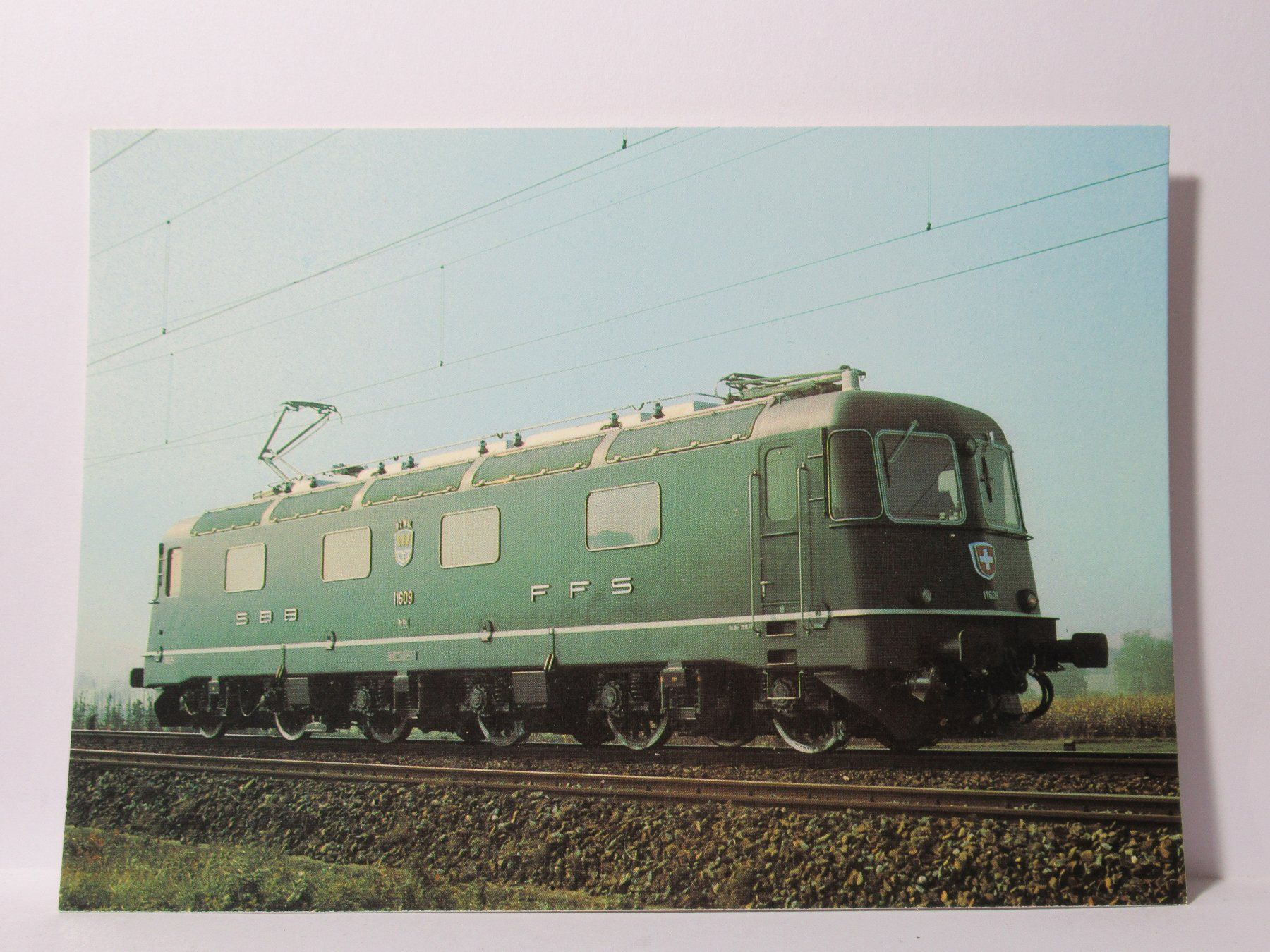 Ansichtskarten: SBB  , Lokomotive Nr. 11609 – Neu (gemäss Beschreibung) aus Grenchen von Bluemchen1900