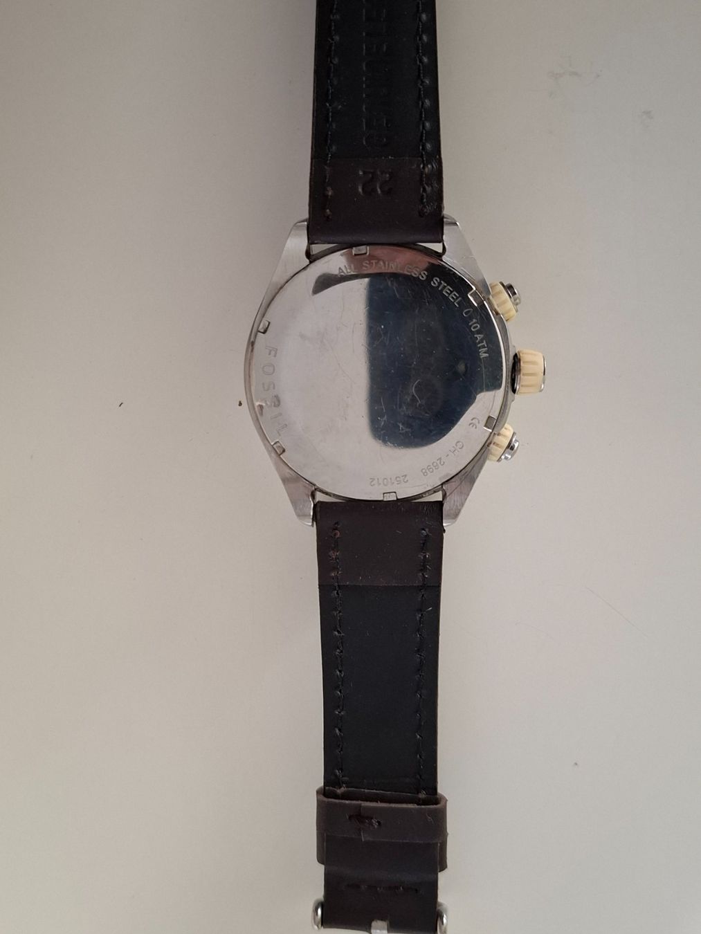 Fossili: Fossil  Herrenuhr mit Datumanzeige – Usato da Amriswil venduto da Bany 1
