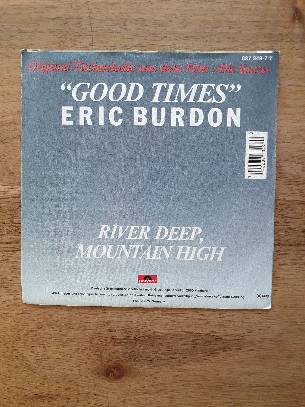Schallplatten: Eric Burdon Good Times River Deep Mountain High Vinyl – Gebraucht aus Sirnach von dimitri1963 1