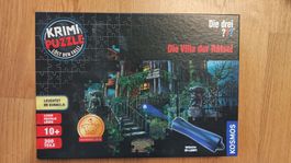 Die drei ??? Krimi Puzzle Villa der Rätsel, 300 Teile