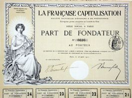 La Française Capitalisation, Paris - 1911