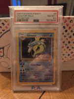 Carte Pokémon Léviator 1ère Édition de 1999 PSA 8.5 POP 3