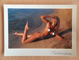 Erotik - AK - Mediterráneo - belle fille sur la plage
