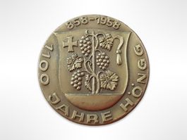 Brosche 1100 Jahre Höngg 858-1958