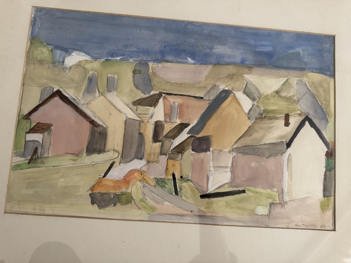 Gemälde: Kurt Weber – Aquarell 1964 – Gebraucht aus Buchs AG von ChrizZa 5