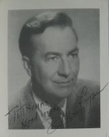 Jeffrey Lynn (1909-1995) Schauspieler - Autogramm