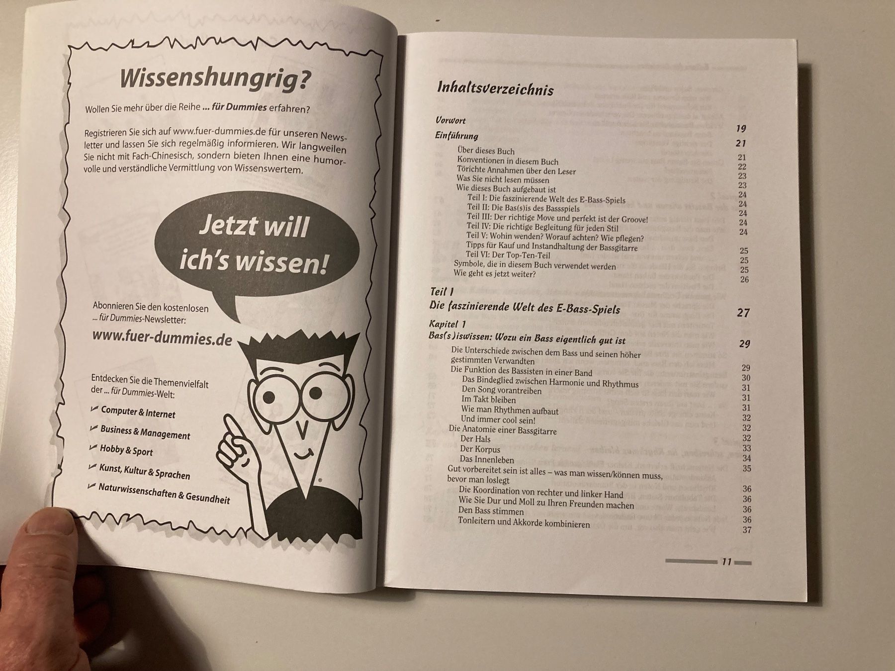 Instruments de musique: e Bass E-Bass for Dummies Lehrbuch – Neuf (Voir description) à Erlinsbach SO par Josua1 6