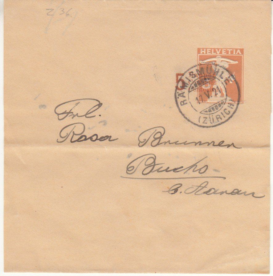 Alle Briefmarken: SGK SB 042 Rämismühle - Buchs – Gebraucht aus Bürglen TG von StampGraf