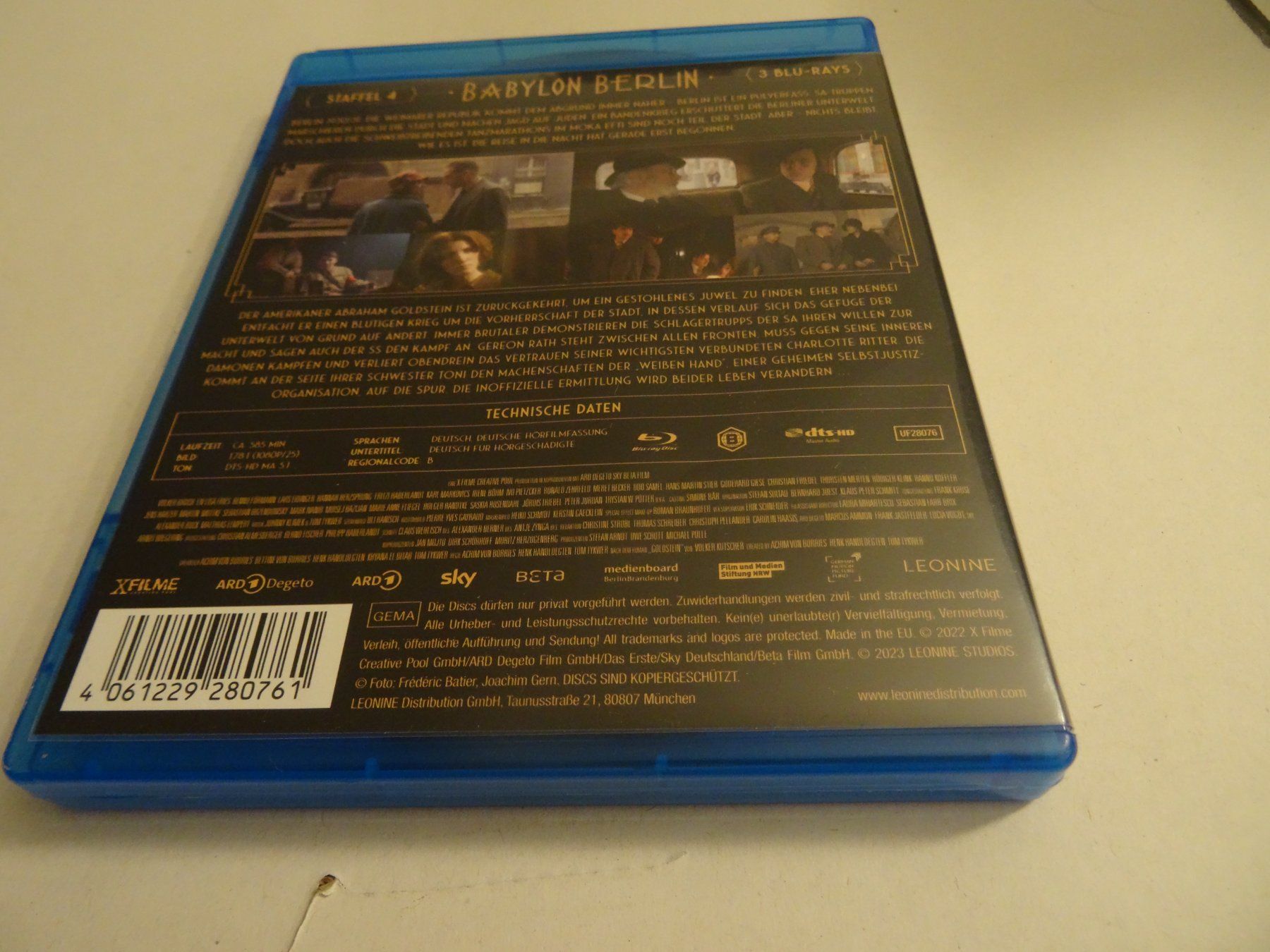 Alle DVDs: Blu-ray Babylon Berlin Staffel 4 – Gebraucht aus Olten von Disc-Verkauf 1