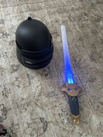 PUBG Helm und  Leuchtschwert Set guter Zustand