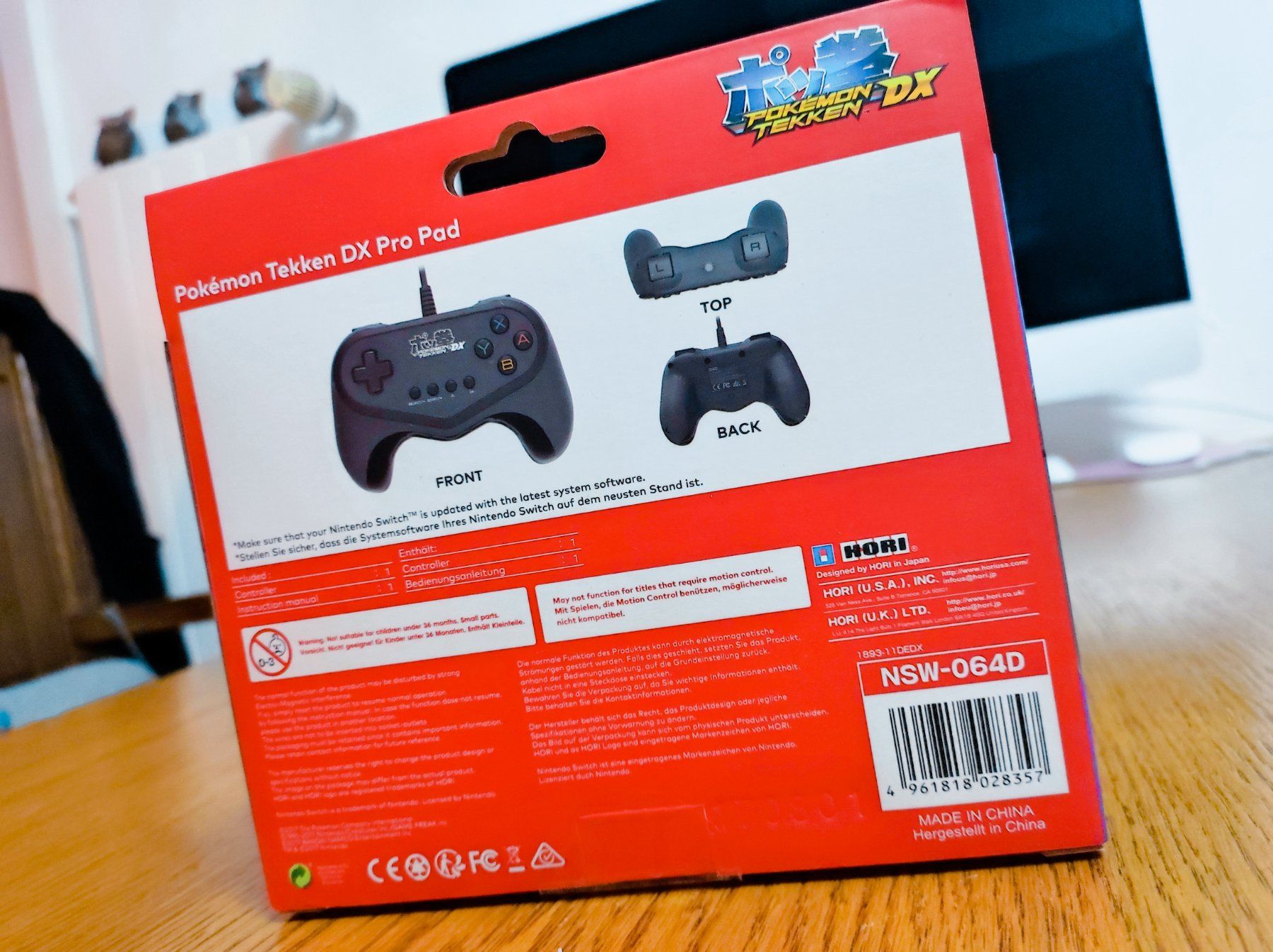 Nintendo Controller: Nintendo Switch Pokémon Tekken DX Pro Controller - Neu! – Nuovo e nell'imballaggio originale da Mülligen venduto da DonRidone 1