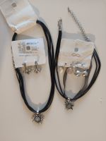 Schmuckset Halsketten mit Ohrringen zwei Sets neu
