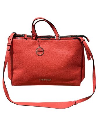 CALVIN KLEIN TASCHE SHOPPER CORAL UMHÄNGETASCHE