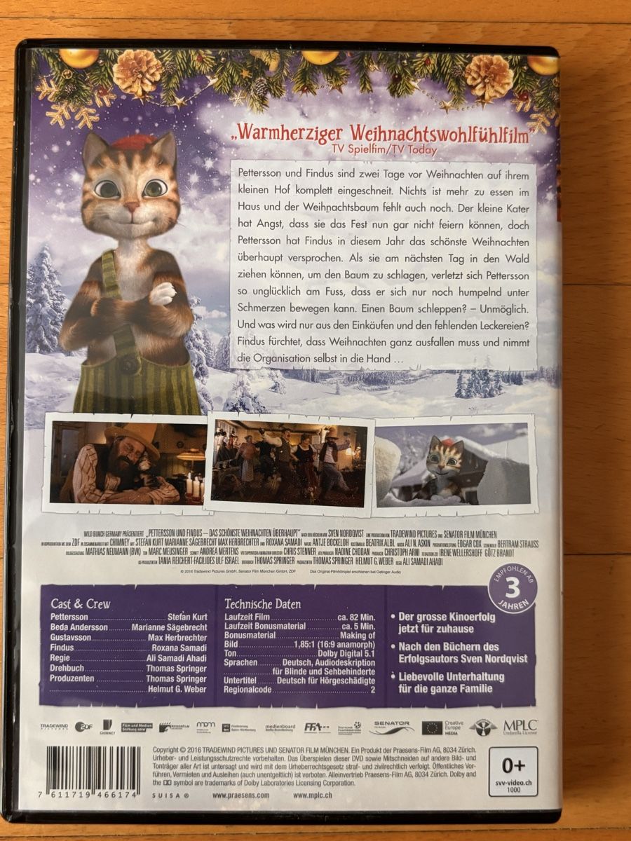 Tutti i DVDs: Pettersson und Findus – Usato da Egg b. Zürich venduto da Luckybilly 1