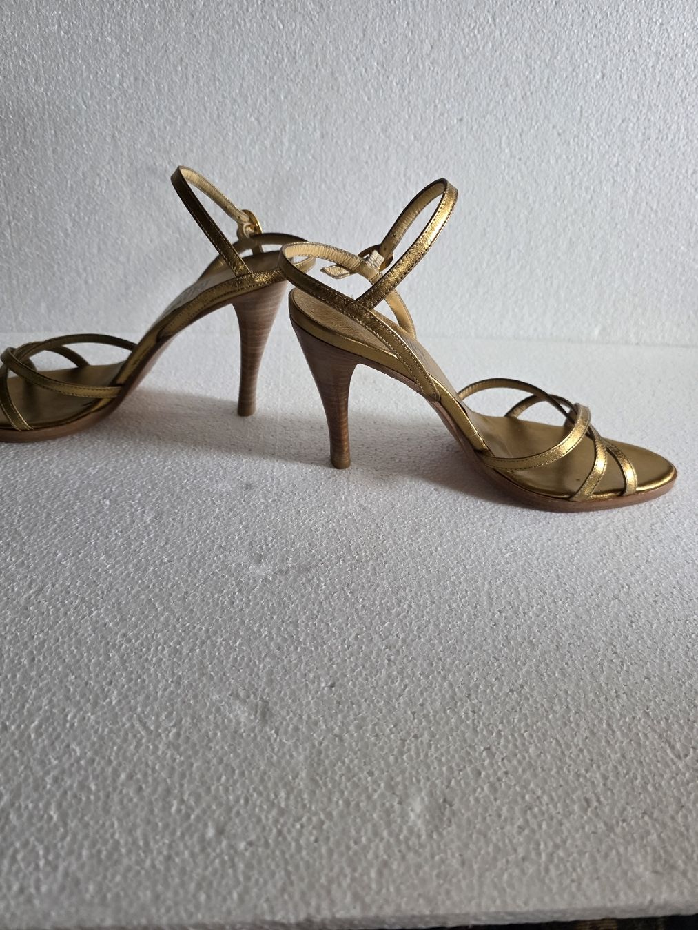 Damenschuhe: Sandalo dorato Fancy – Neu (gemäss Beschreibung) aus calpiogna von dadalter 2