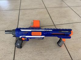 Nerf Blaster Rampage N-Strike Elite gebrauchter Zustand