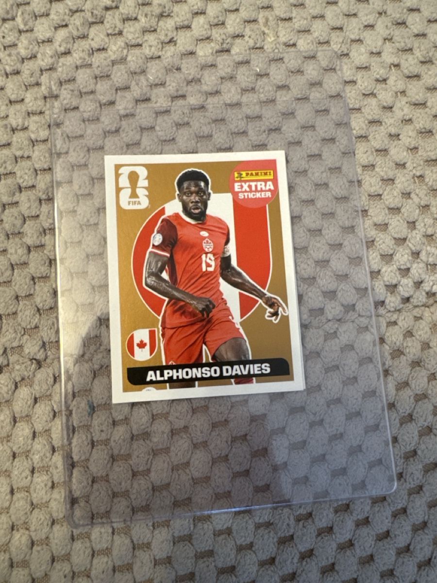 Panini Carte collezionabili: Alphonso Davies extra Sticker Bronze – Nuovo (secondo la descrizione) da Baar venduto da pjmaradona