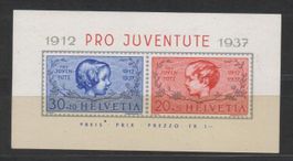 Pro Juventute Block 1937 **
