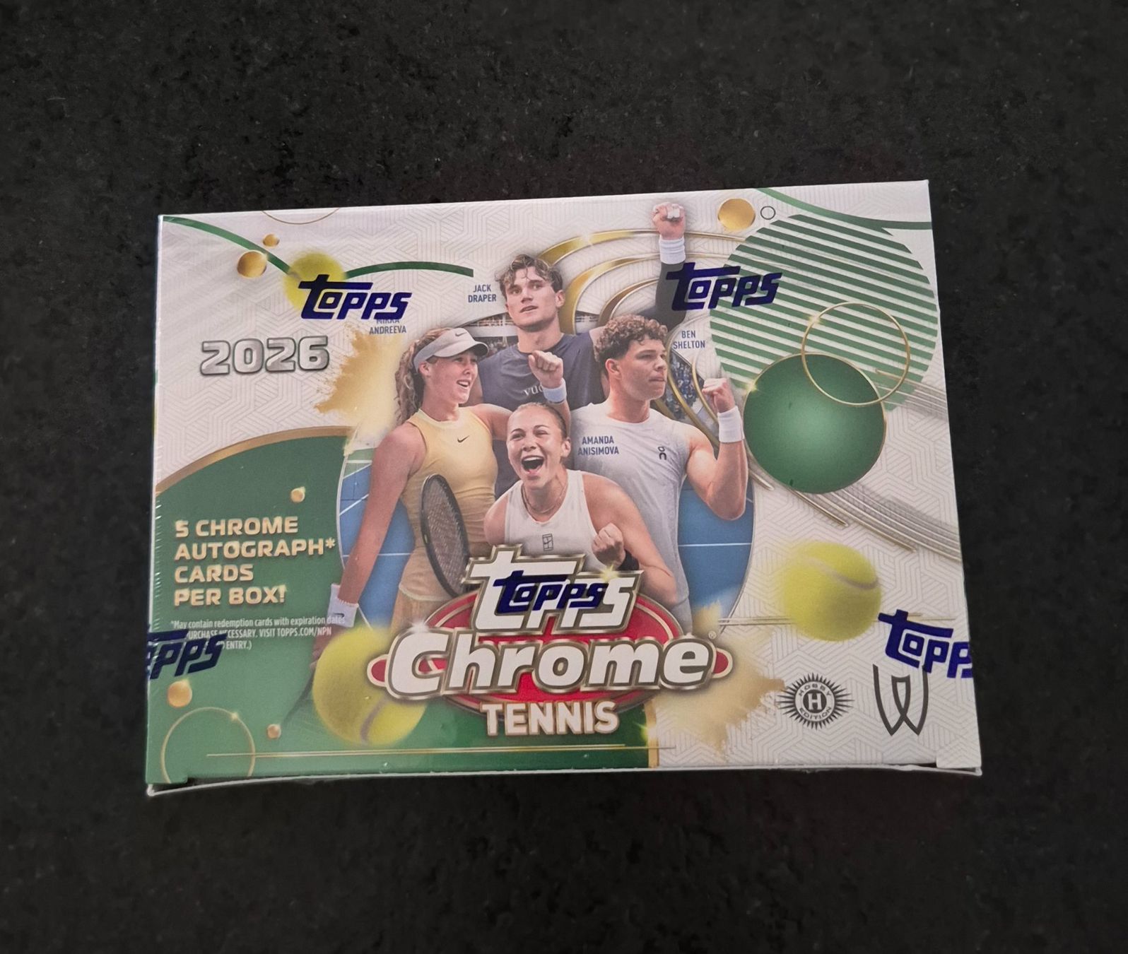Topps Sammelbilder & Trading cards: Tennis Chrome Delight Box - Topps – Neu (gemäss Beschreibung) aus Burg AG von Danoe