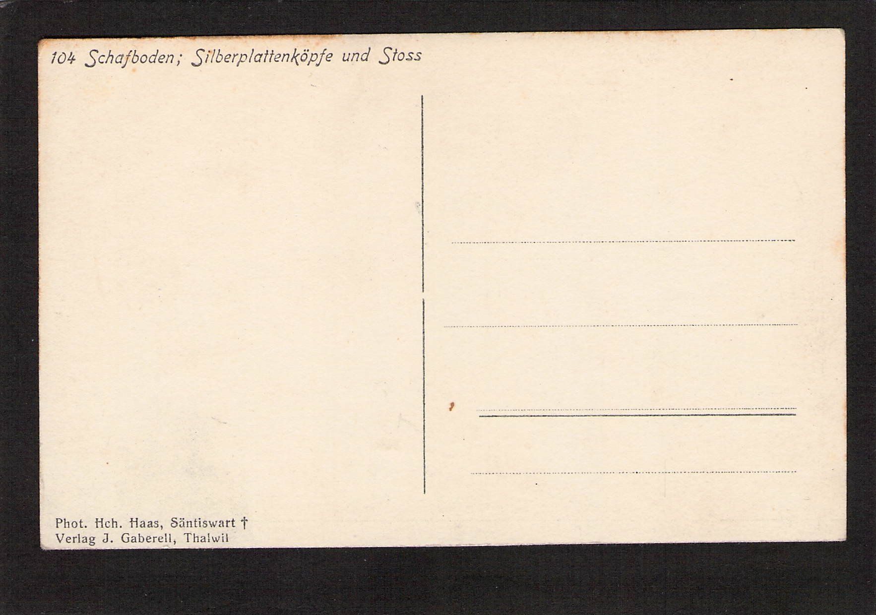 Cartoline postali: #Schafboden Wirtschaft , Alpstein – Usato da Reichenburg venduto da Pipo-67 1