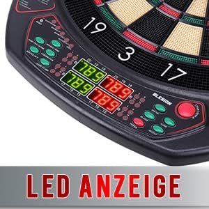 Tiro con l'arco: Dartscheibe Elektronisch mit 12 Pfeilen E-Dartboard – Nuovo e nell'imballaggio originale da Schaffhausen venduto da smarastore 6