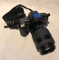 Spiegelreflexkamera Analog Minolta Dinax 303 si mit Objektiv