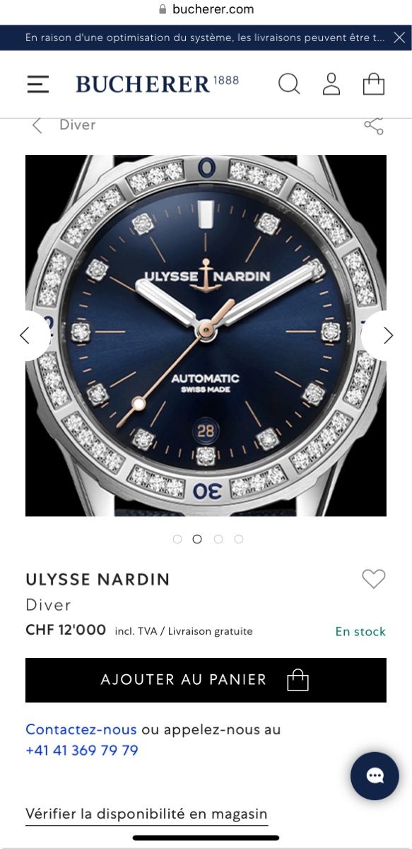 Ulysse Nardin Uhren: Ulysse Nardin Diver – Neu (gemäss Beschreibung) aus La Chaux-de-Fonds von GabrielaKlein 5
