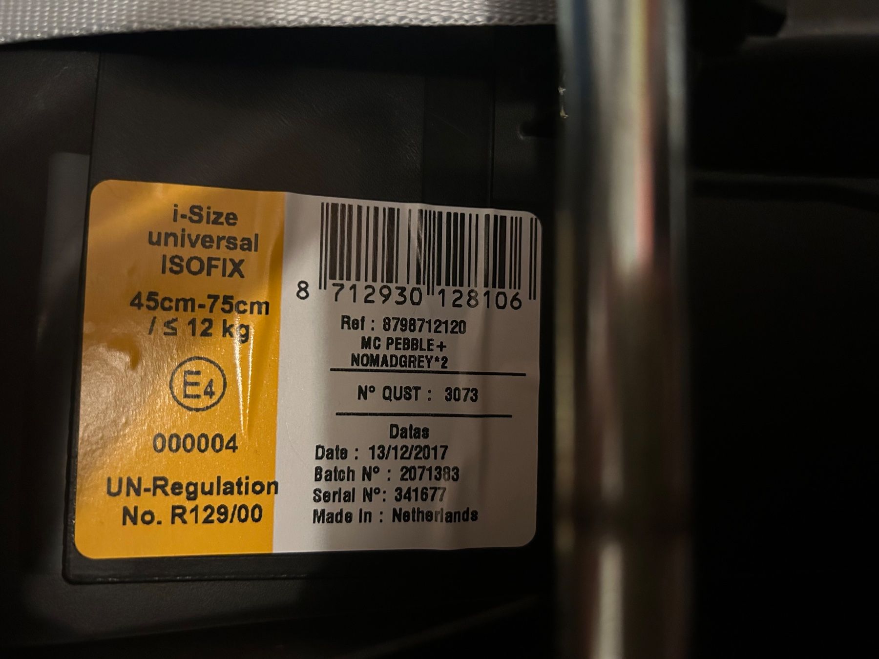 Maxi-Cosi Seggiolini per auto: Maxi-Cosi Babyschale Pebble – Usato da Zollikon venduto da san_nmb9 3