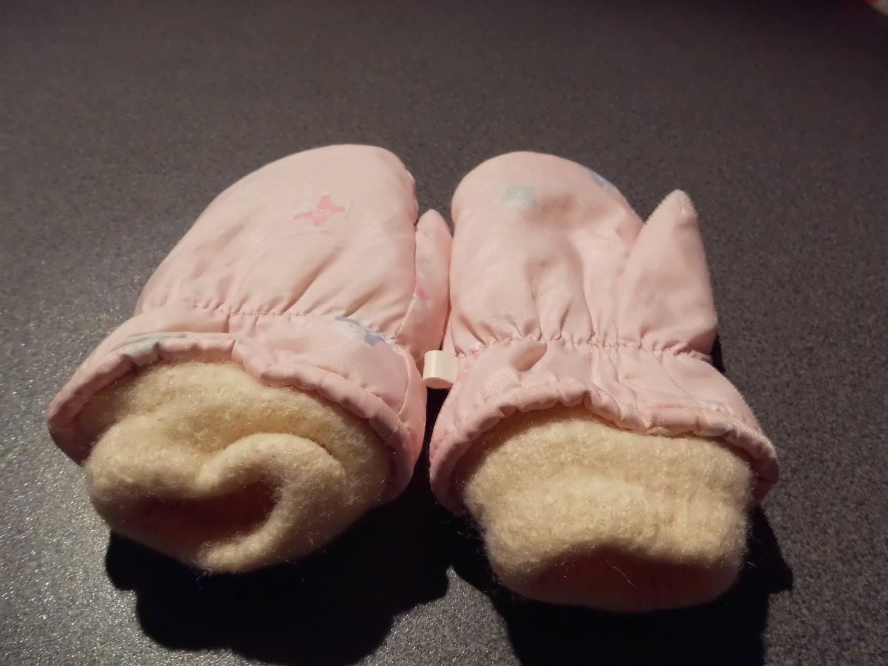 Guanti: Fausthandschuh, One Size, rosa Bärchen – Usato da Zürich venduto da Motzkuh