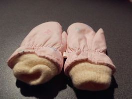 Fausthandschuh, One Size, rosa Bärchen