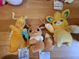 LAST PRICE! Pokemon Hanging Friend Doll Banpresto Set of 3